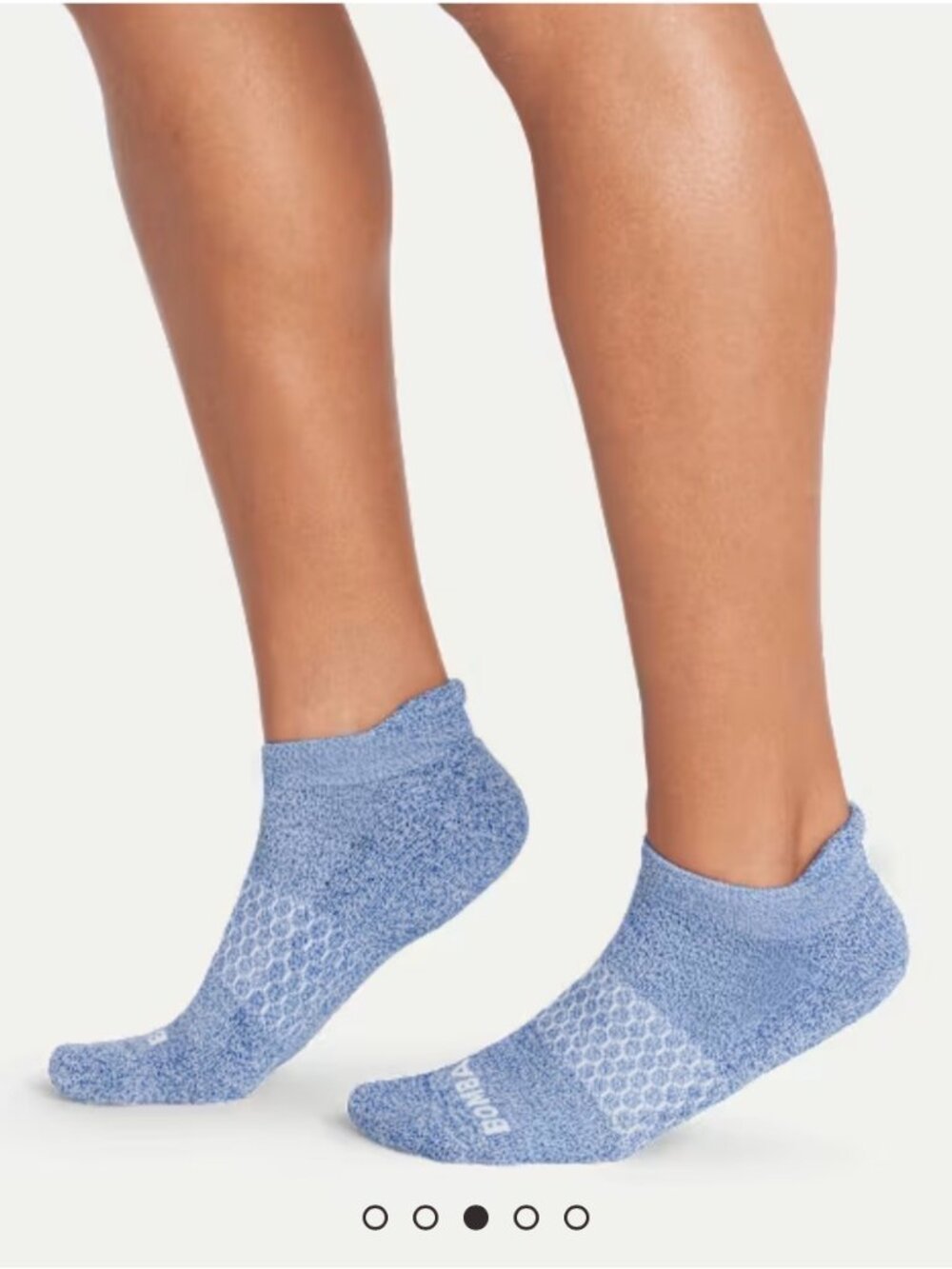 4 Pairs Bombas Pairs Women's Ankle Socks Size S/M/L - Picture 2 of 8